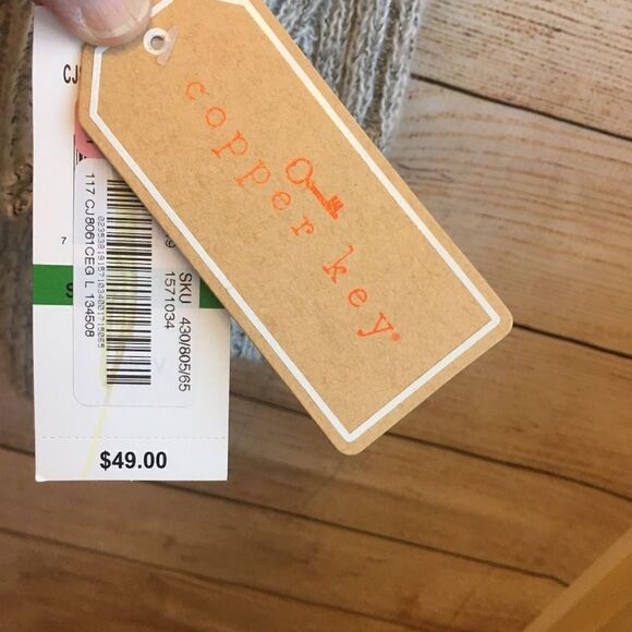 NEW WITH TAGS COPPER KEY COWL NECK SWEATER - Picture 7 of 8